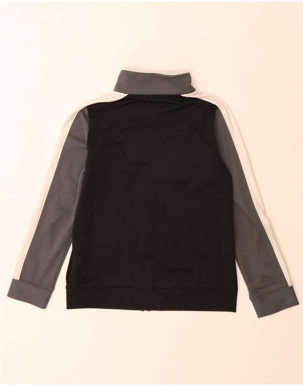 Under Armour Veste de survêtement pour garçon 9-10 ans Noir moyen colour block
