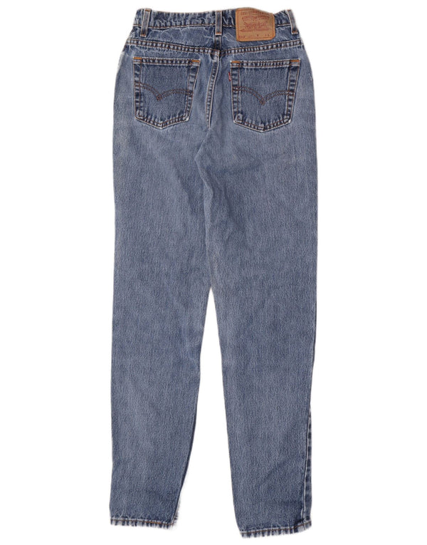 Levi's Jean 512 Slim Fit Tapered Femme US 6 Medium W26 L32 Bleu Coton