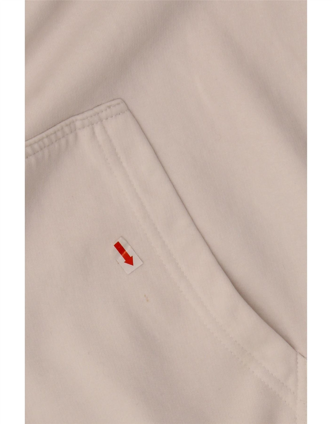 KARL KANI Pull à capuche graphique coupe ample pour homme Petit coton blanc