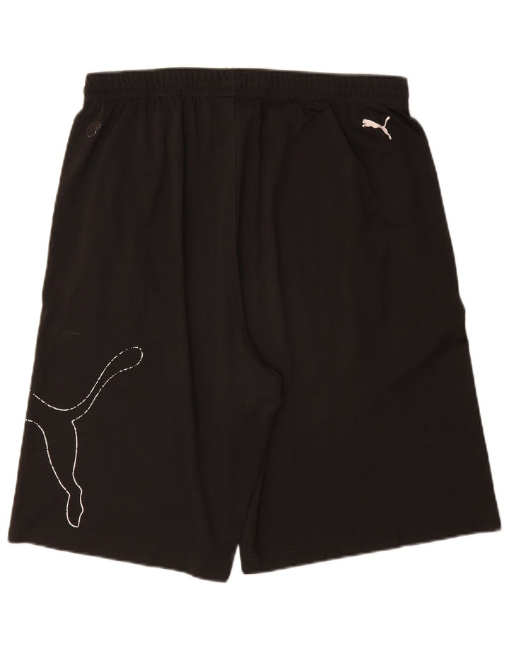 PUMA Short de Sport Graphique Homme XL Noir