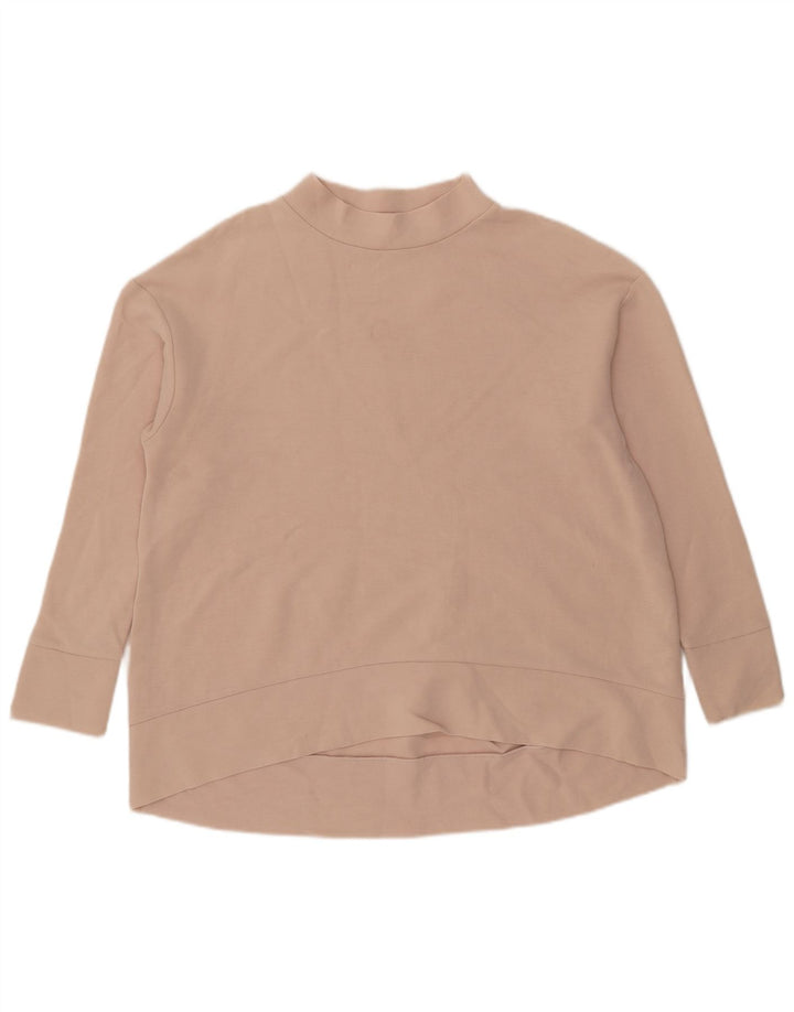 Cos Sweat-shirt surdimensionné pour femme UK 44 en coton beige moyen