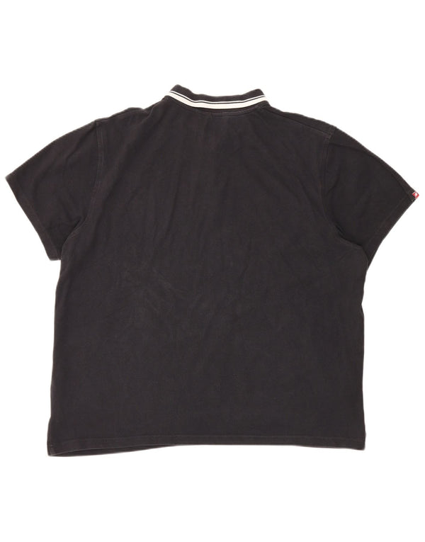 New Balance Polo Homme XL Noir Coton