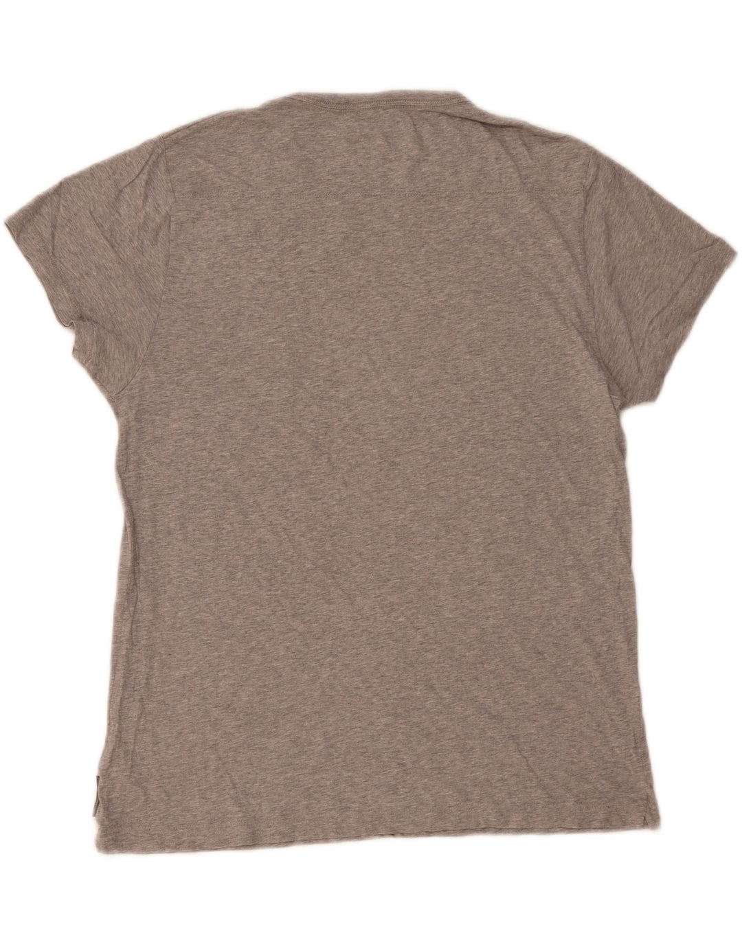 FRENCH CONNECTION T-Shirt Homme Haut Large Gris Colorblock Coton
