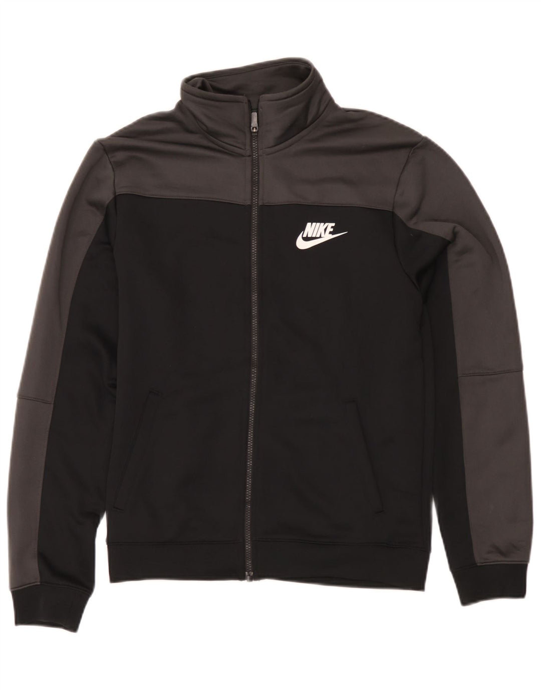 Nike Veste de survêtement pour homme Taille S en polyester color block noir
