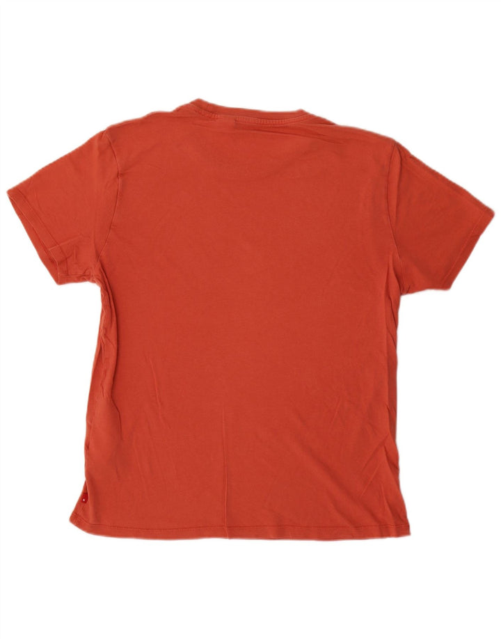 Levi's Tee-Shirt Graphique Homme Orange Moyen Coton