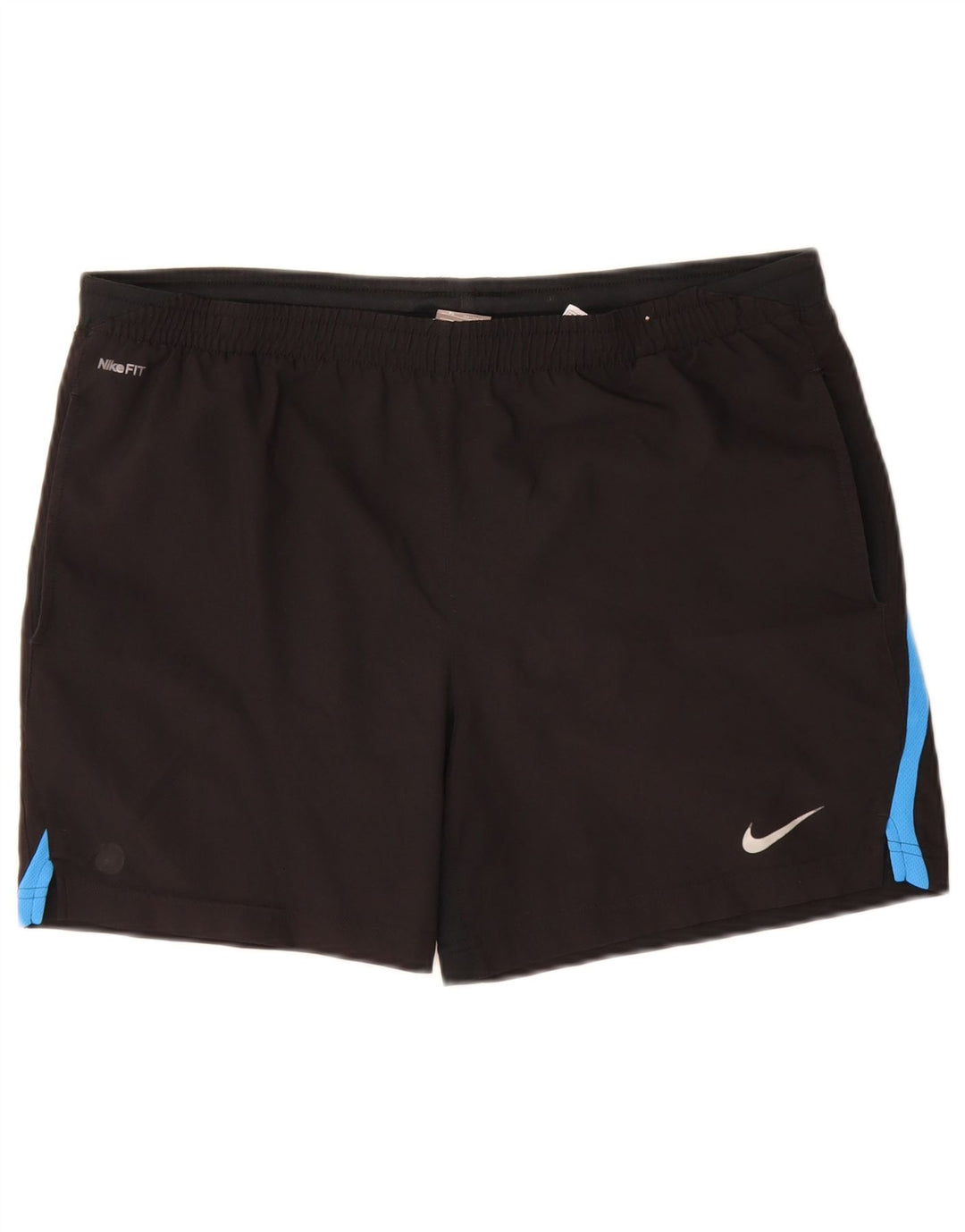 Nike Short de sport pour garçon 13-14 ans XL Noir Colorblock Polyester