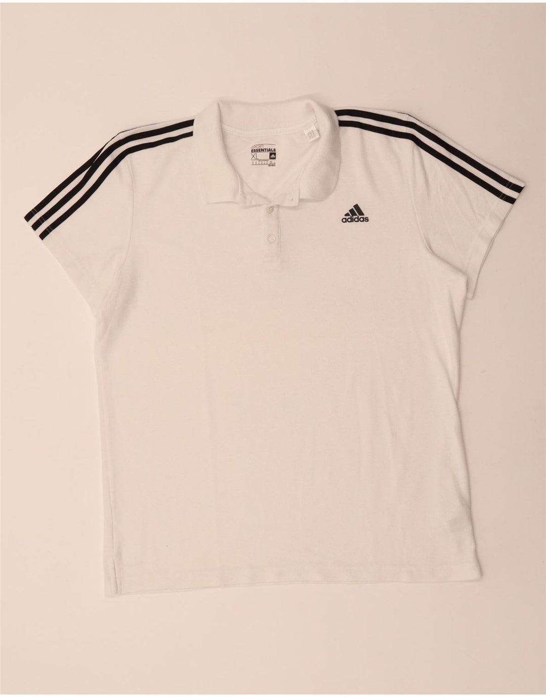 Adidas Homme Climalite Polo XL Blanc Polyester