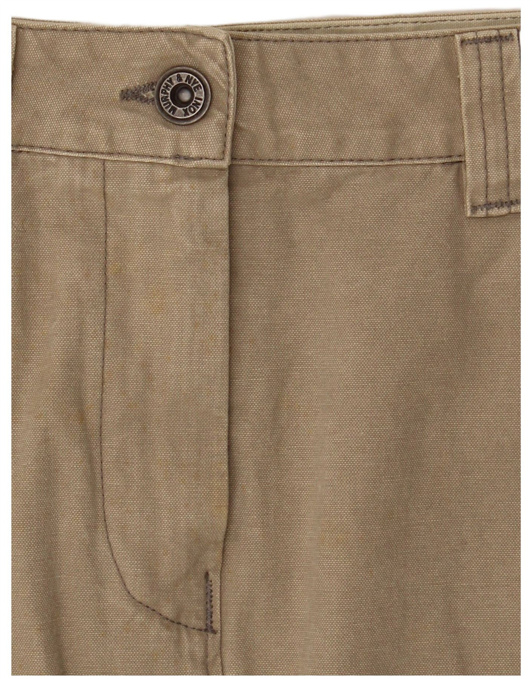 Murphy & Nye Jupe Midi W28 Femme Kaki Moyen
