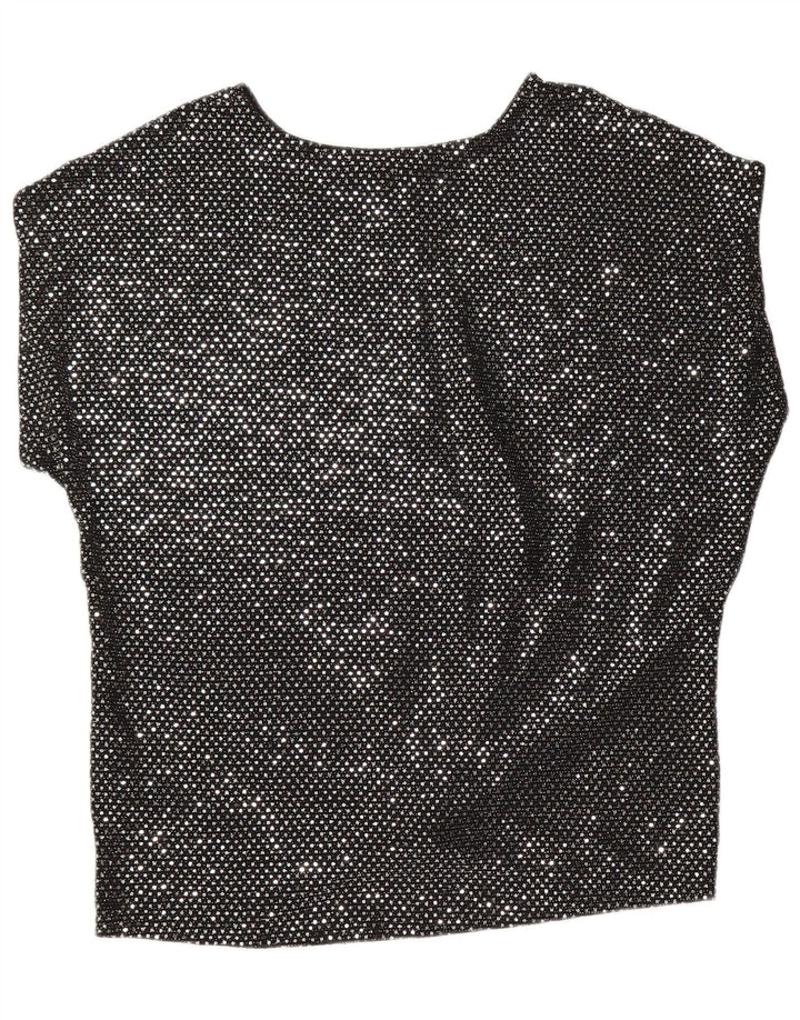 OASIS Chemisier Femme UK 44 Moyen Noir Polyamide