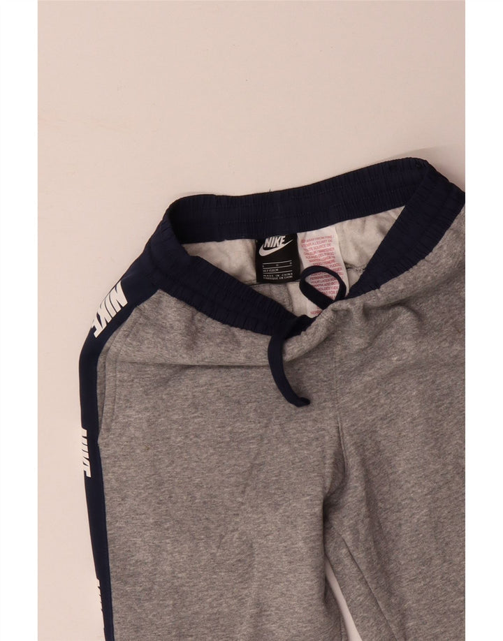 NIKE Pantalon de survêtement pour garçon 12-13 ans Large Gris Colorblock