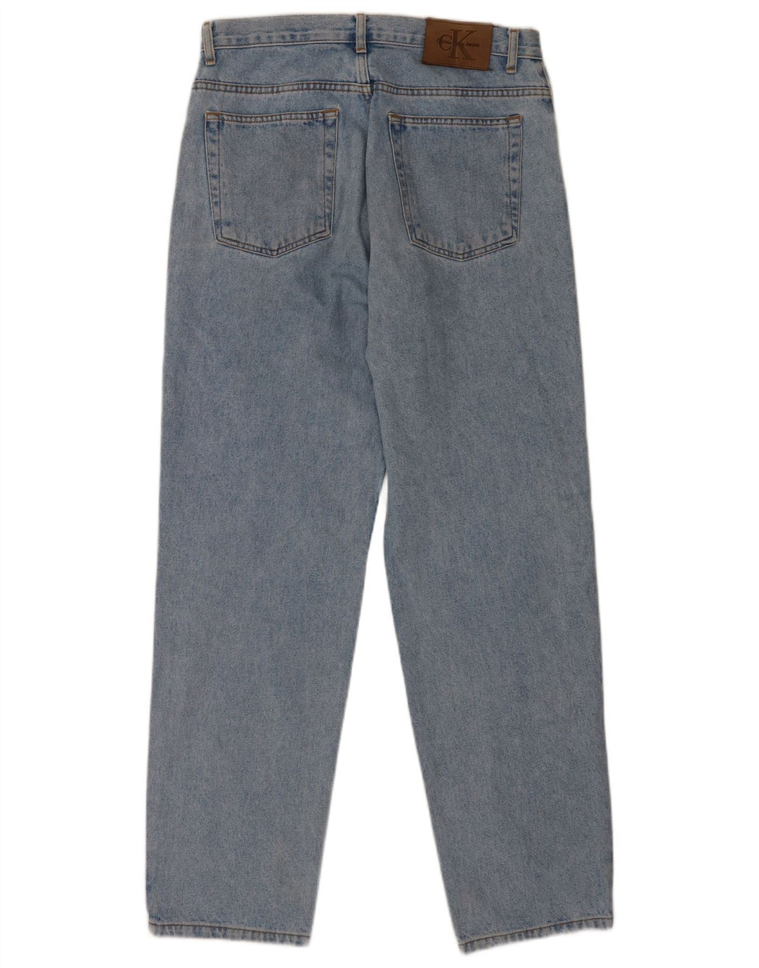 Calvin Klein Jean droit homme W32 L32 bleu coton