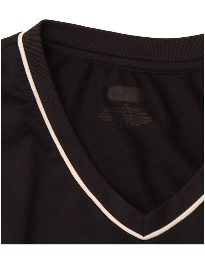 FILA T-Shirt Femme UK 6 XS Noir