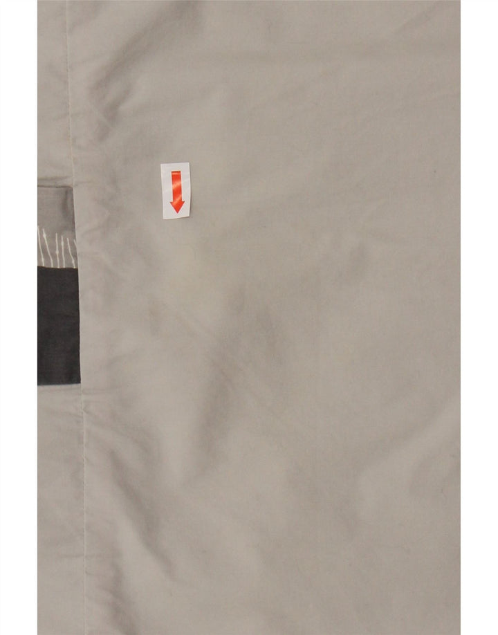 COS Robe droite pour femme EU 36 Petit coton géométrique gris