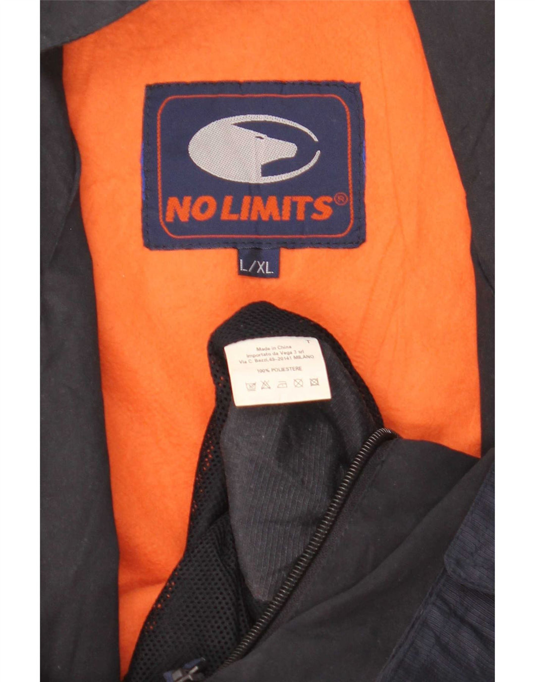 No Limits Gilet utilitaire pour hommes UK 40 Large Bleu Marine Polyester