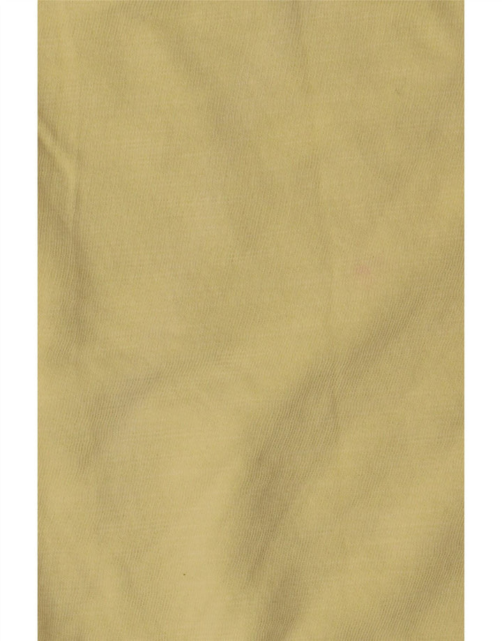 Marks & Spencer Sweat-shirt pour femme UK 14 Large Jaune Coton