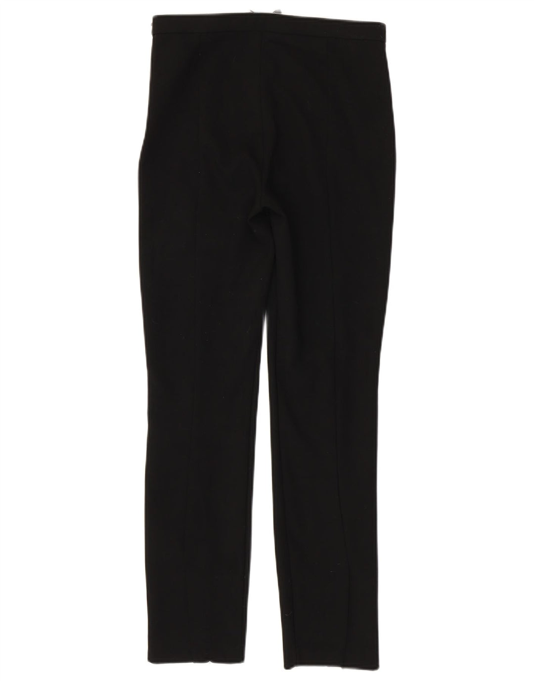 Pantalon décontracté slim femme ZARA Petit W26 L27 Noir Polyester