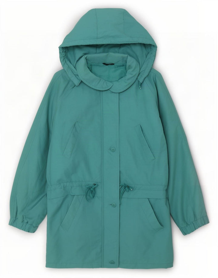 C&A Manteau coupe-vent surdimensionné à capuche pour femme EU 36 Small Turquoise