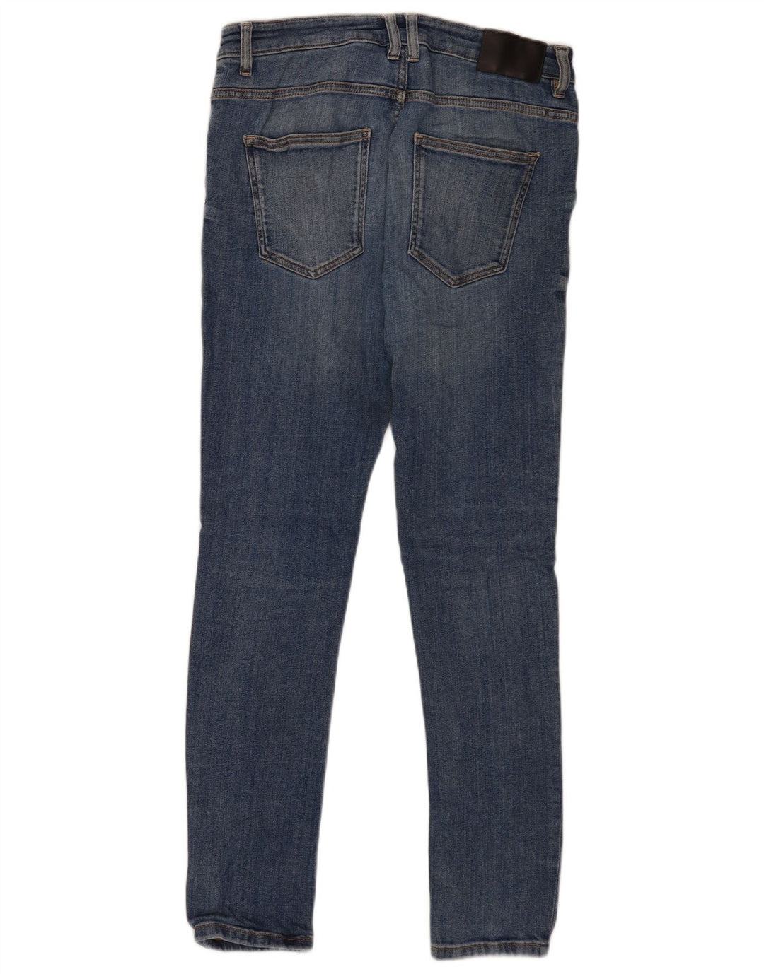 Zara Jean skinny pour homme EU 40 Medium W31 L30 Bleu