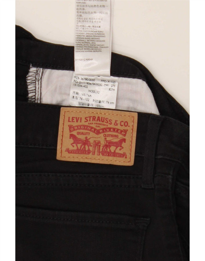 Levi's Jean Skinny Femme W30 L32 Coton Noir