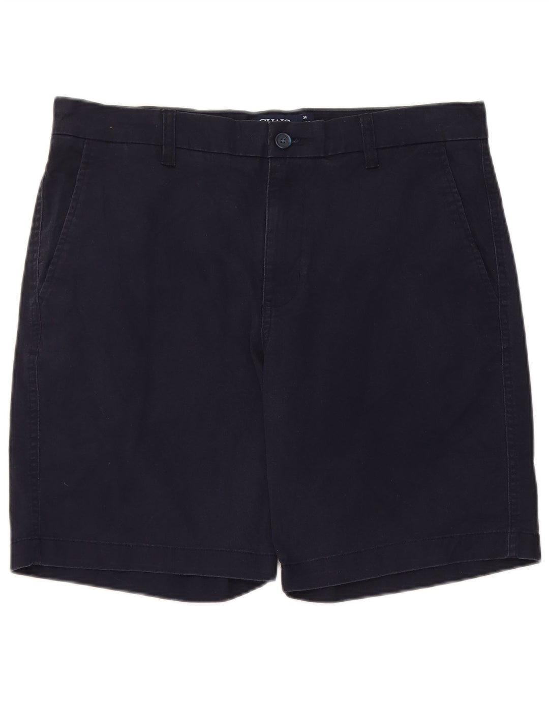 Chaps Short Chino Homme W34 Large Bleu Marine Coton