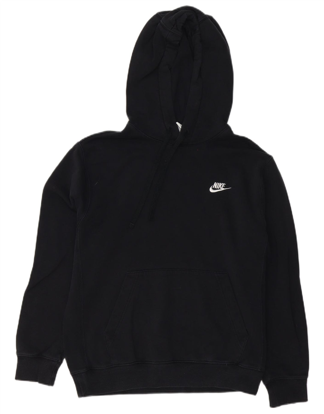 Nike Pull à capuche pour homme Petit coton noir