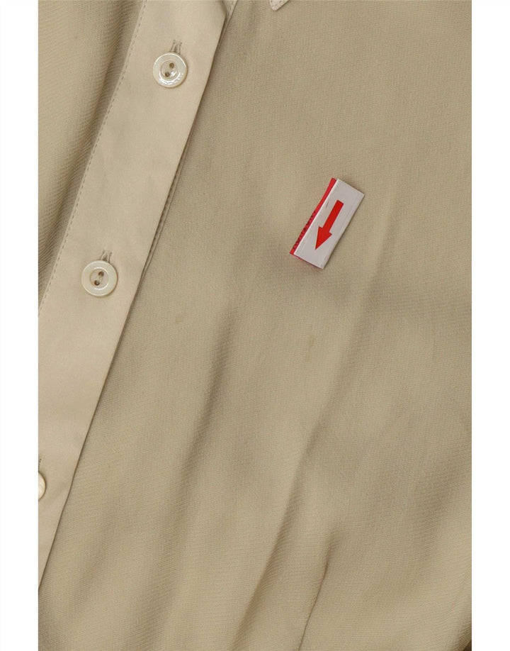 cherie Chemisier Femme IT 48 XL Beige Soie