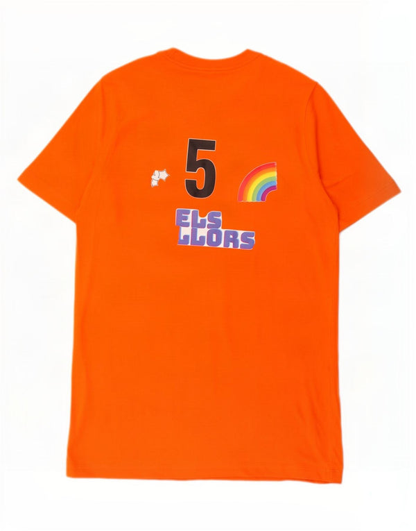 Nike T-shirt graphique pour garçon 13-14 ans XL Orange Coton