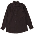 Calvin Klein Chemise Homme Taille 15 1/2 Coton Noir Moyen
