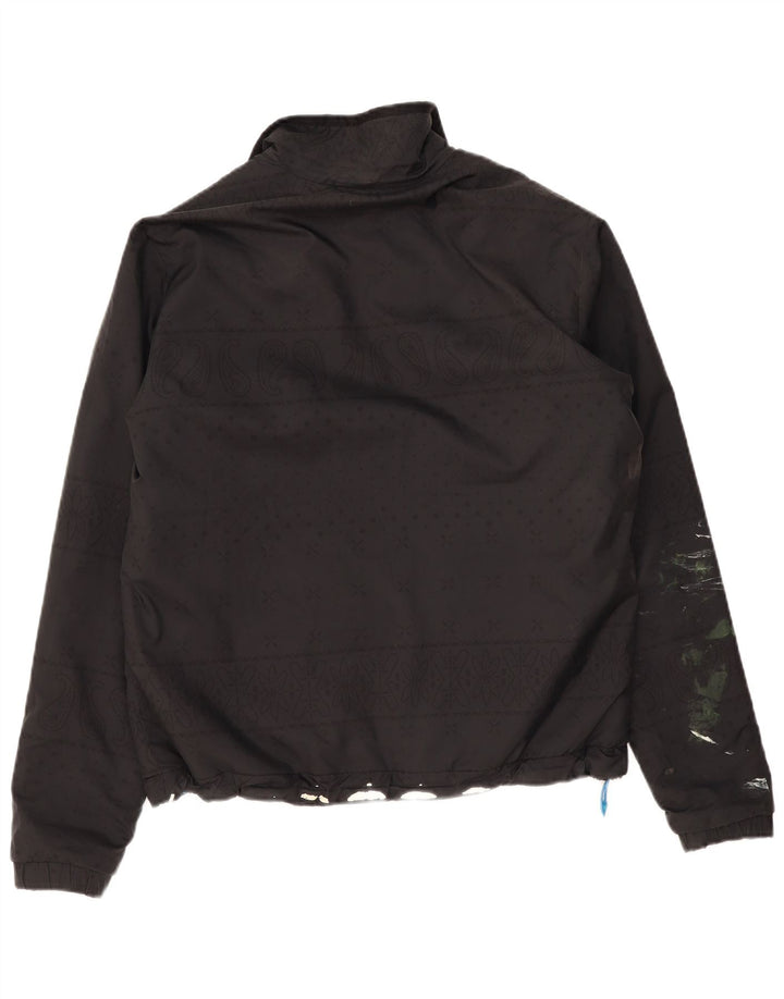Adidas Veste réversible pour homme UK 38 Medium Noir Polyester