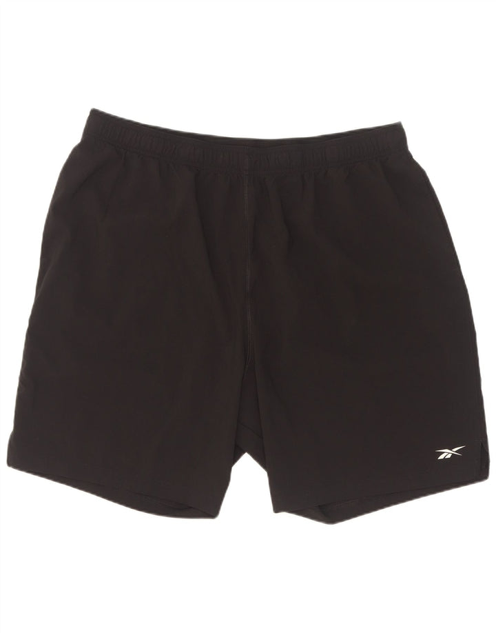 Reebok Short de sport homme 2XL noir polyester