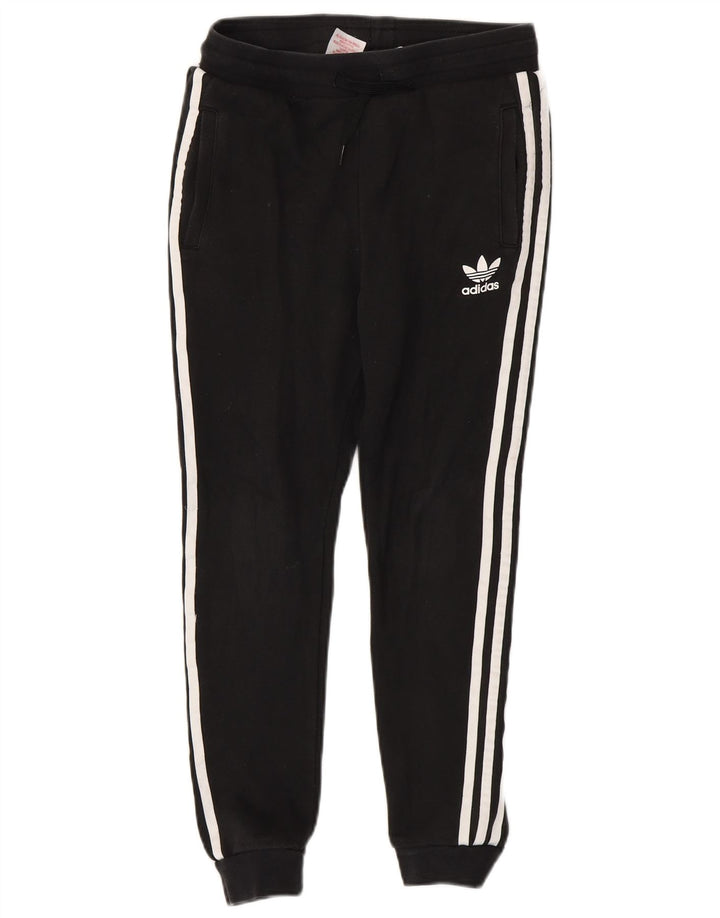 ADIDAS Pantalon de Survêtement Garçon Joggers 11-12 ans Noir Coton