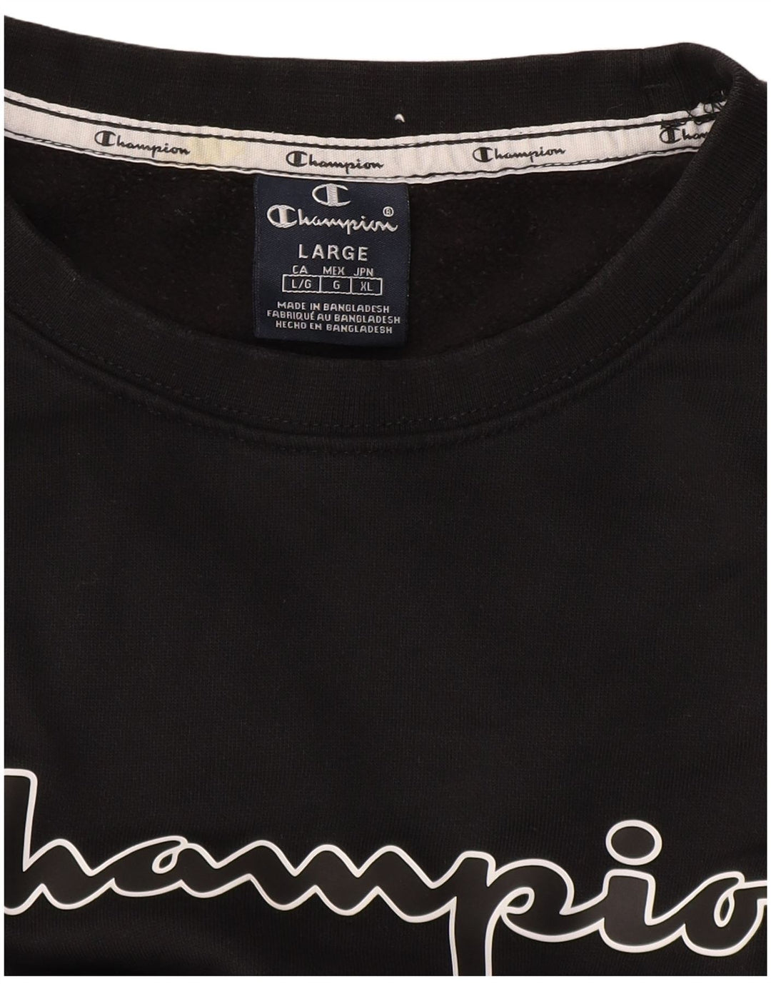 Champion Sweat-shirt graphique pour hommes, grand, noir