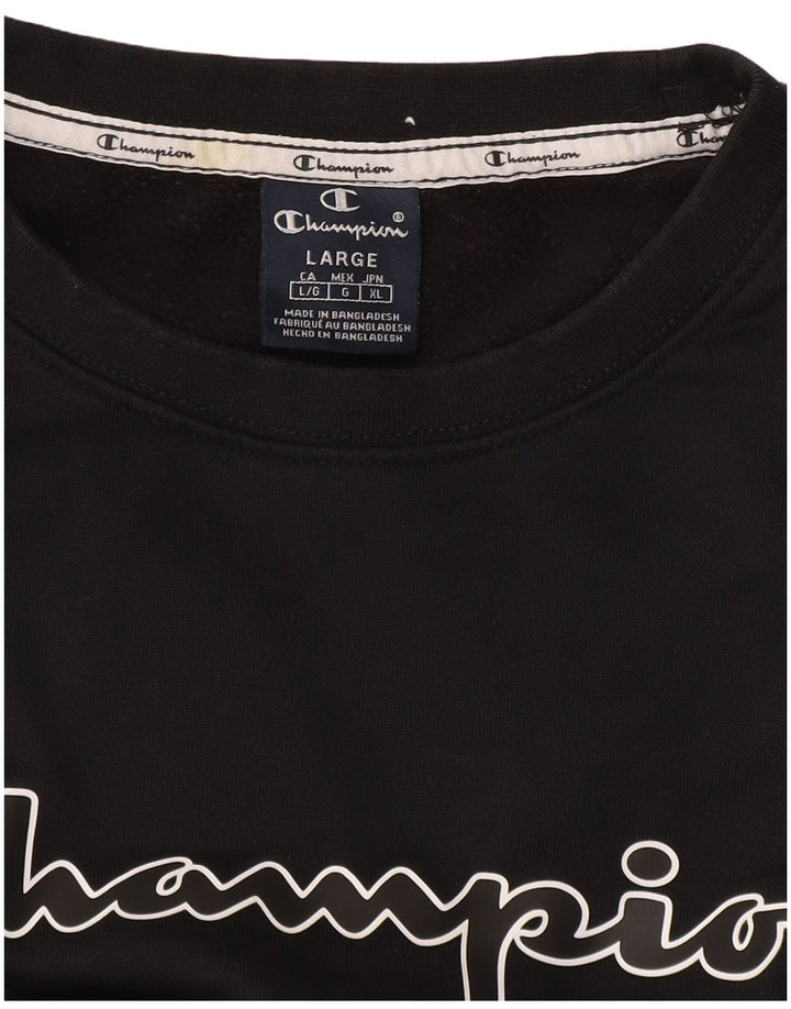Champion Sweat-shirt graphique pour hommes, grand, noir