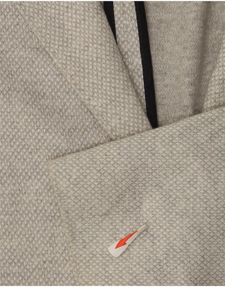 Massimo Dutti Veste Blazer 2 Boutons Homme EU 56 XL Gris Argyle/Diamant