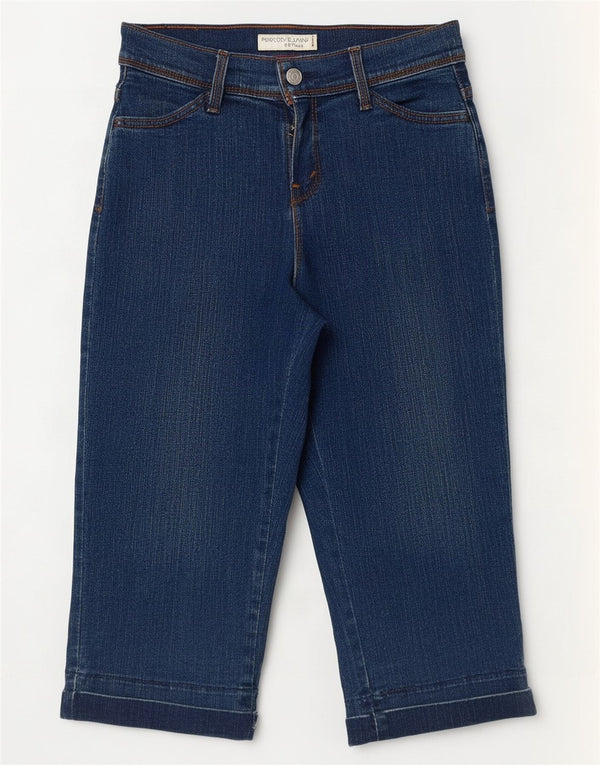 Levi's Jean Capri 512 Femme US 4 Small W28 L18 Bleu Marine