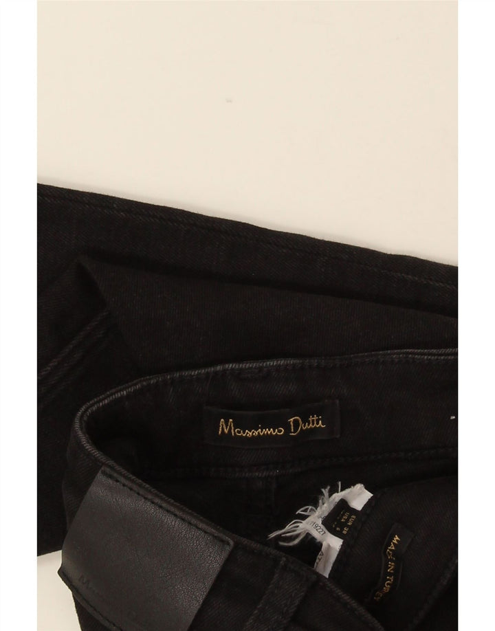 Massimo Dutti Jean Bootcut Femme EU 38 Petit W28 L32 Noir