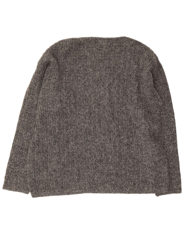 Rifle Pull col V pour homme en acrylique gris Taille L