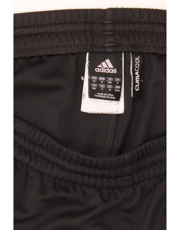 ADIDAS Mens Climacool Sport Shorts Large Black Colourblock Polyester Vintage Adidas and Second-Hand Adidas from Messina Hembry 