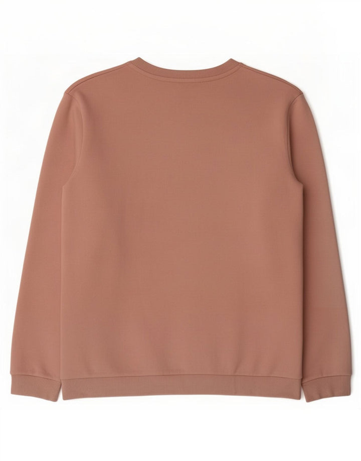 Fila Sweat-Shirt Graphique Homme Rose Moyen Coton