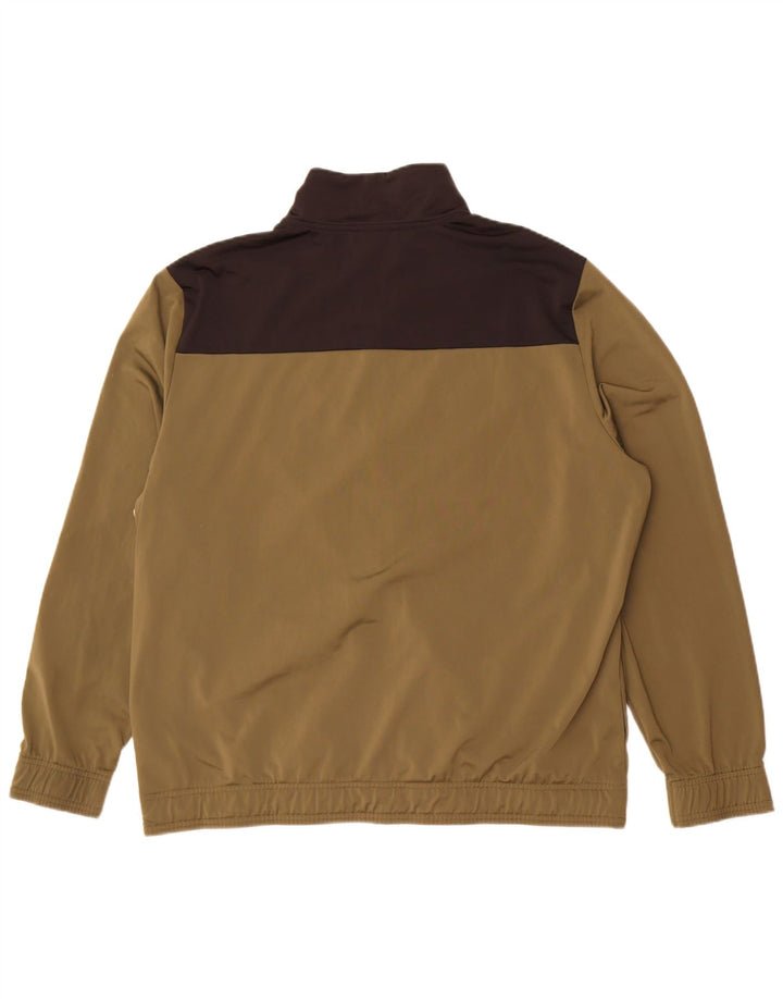Puma Veste de survêtement pour homme XL Kaki Colourblock Polyester