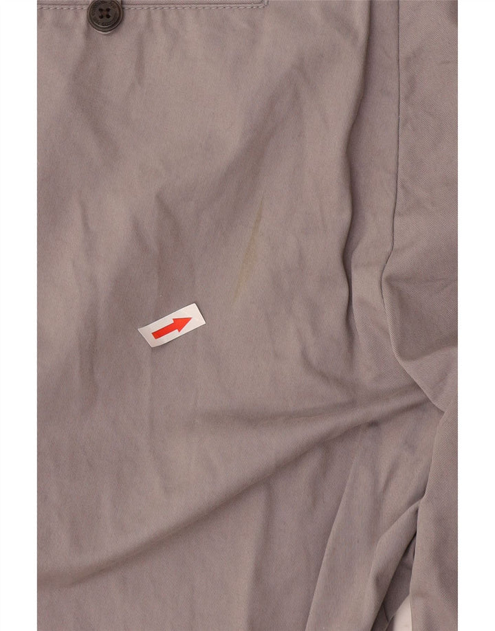 Marks & Spencer Pantalon Chino Droit Blue Harbor Homme W36 L29 Gris