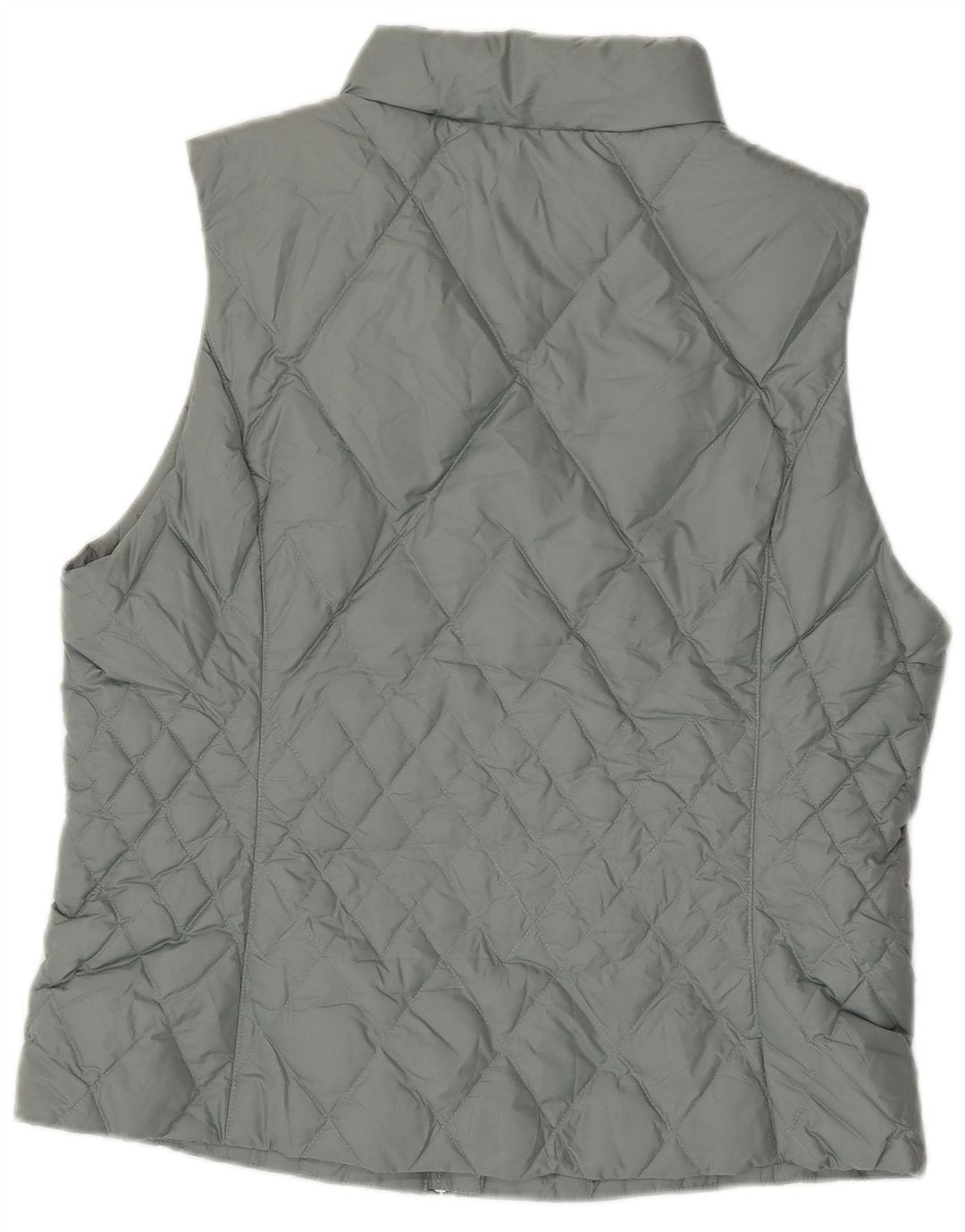 Eddie Bauer Gilet rembourré pour femme UK 16 Large Bleu Polyester