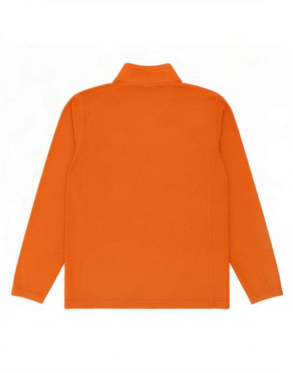 Columbia Pull Polaire à Col Zippé Homme Orange Moyen Polyester