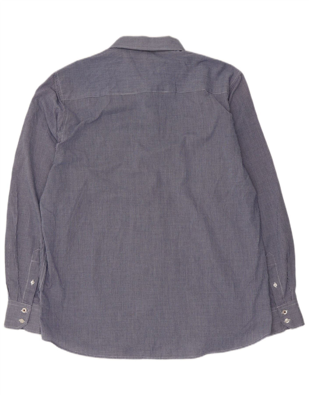 PIERRE CARDIN Chemise Regular Fit Homme 2XL Bleu Vichy Polyester