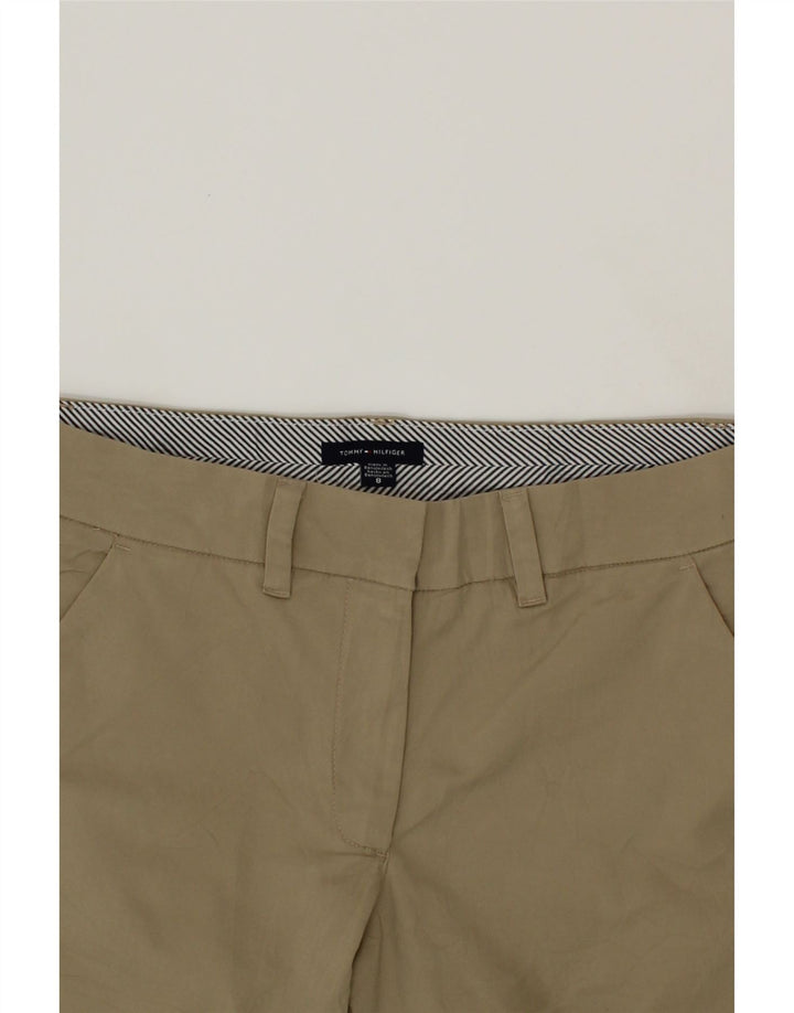 TOMMY HILFIGER Womens Chino Shorts US 8 Medium W32 Beige Cotton Vintage Tommy Hilfiger and Second-Hand Tommy Hilfiger from Messina Hembry 