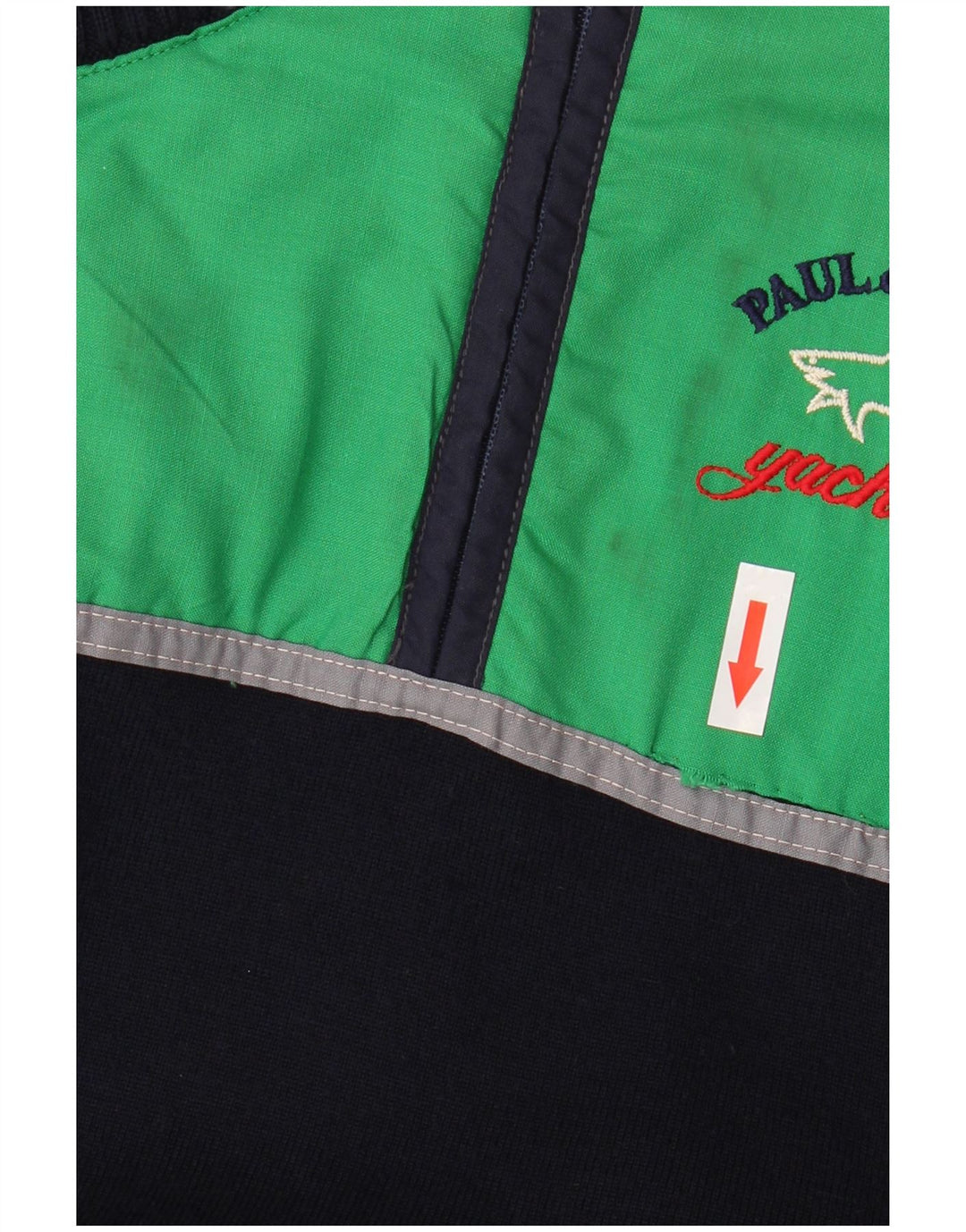 Paul & Shark Pull Col Zippé Homme Bleu Marine Moyen Laine Vierge