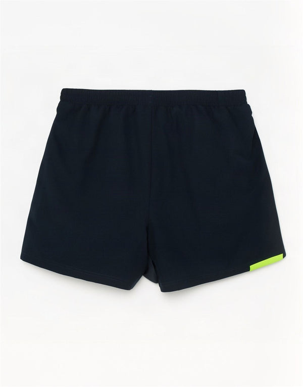 Adidas Short de bain pour homme en polyester color block bleu marine moyen