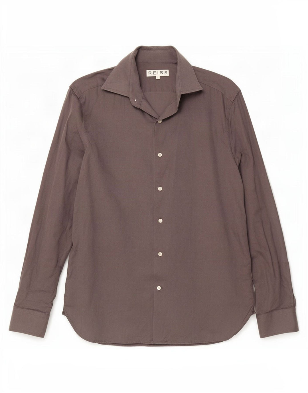 Reiss Chemise Homme Petit Gris Coton