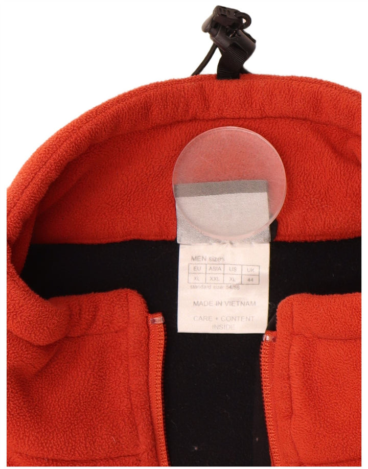 JACK WOLFSKIN Veste Polaire Homme UK 44 XL Orange Polyester