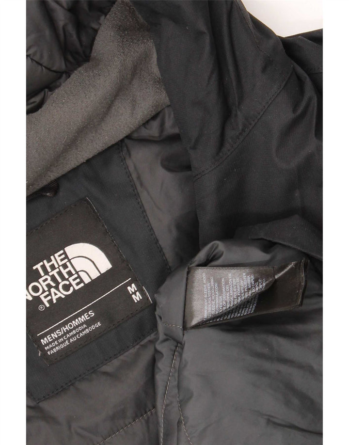 The North Face Veste coupe-vent à capuche pour homme UK 38 Medium Noir Polyester